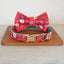 Christmas Adjustable Personalized Cat Collar With Removable Bell