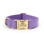 Personalized Leather Dog Collars - Customized Laser Engraved Pet Collar