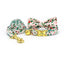 Personalized Christmas Cat Collar with Leash and Bowtie