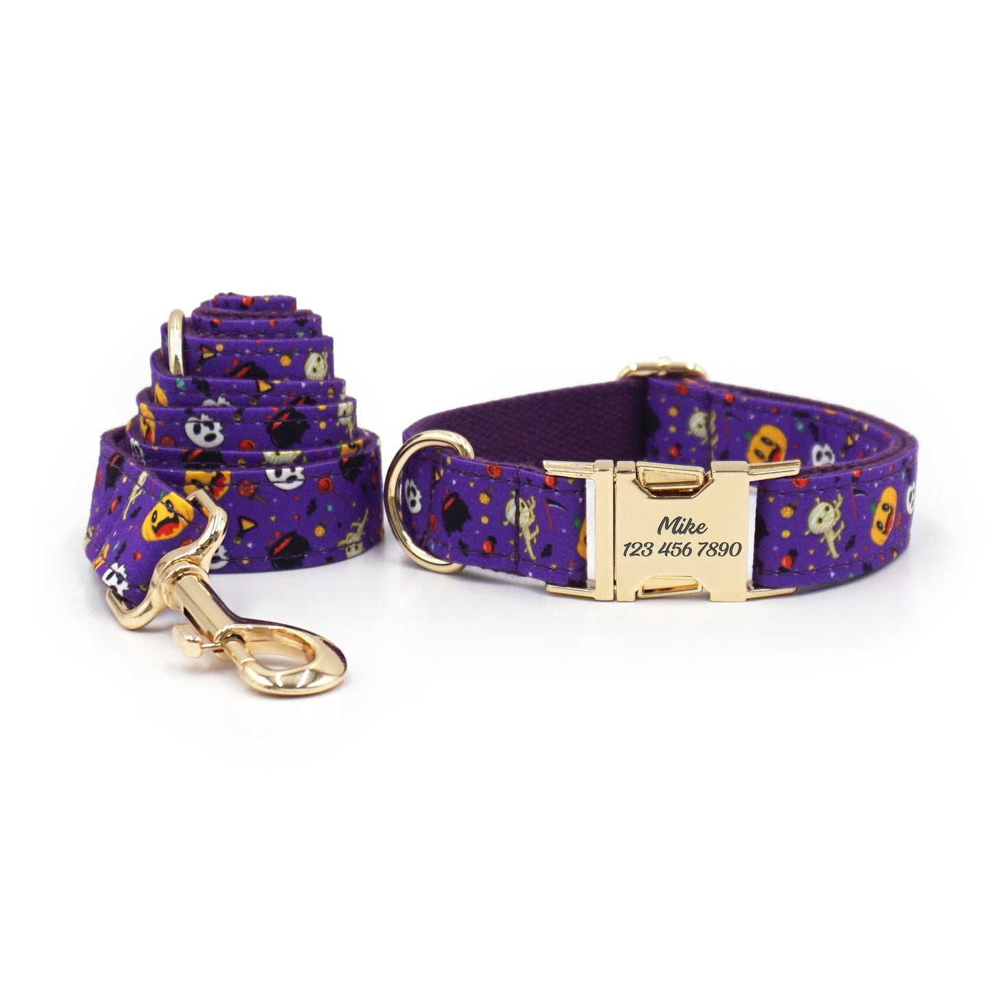 Personalized Halloween Dog Collars