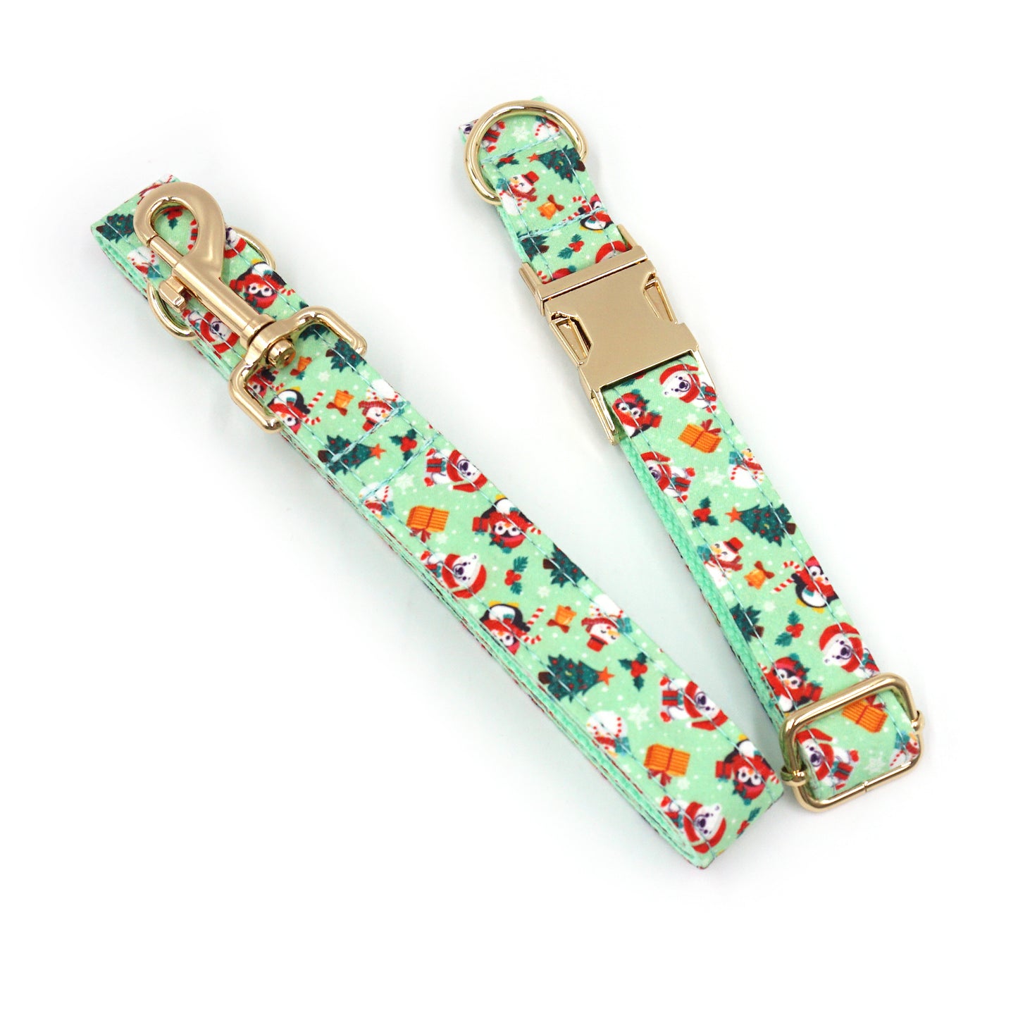 Personalized Christmas Dog Collars