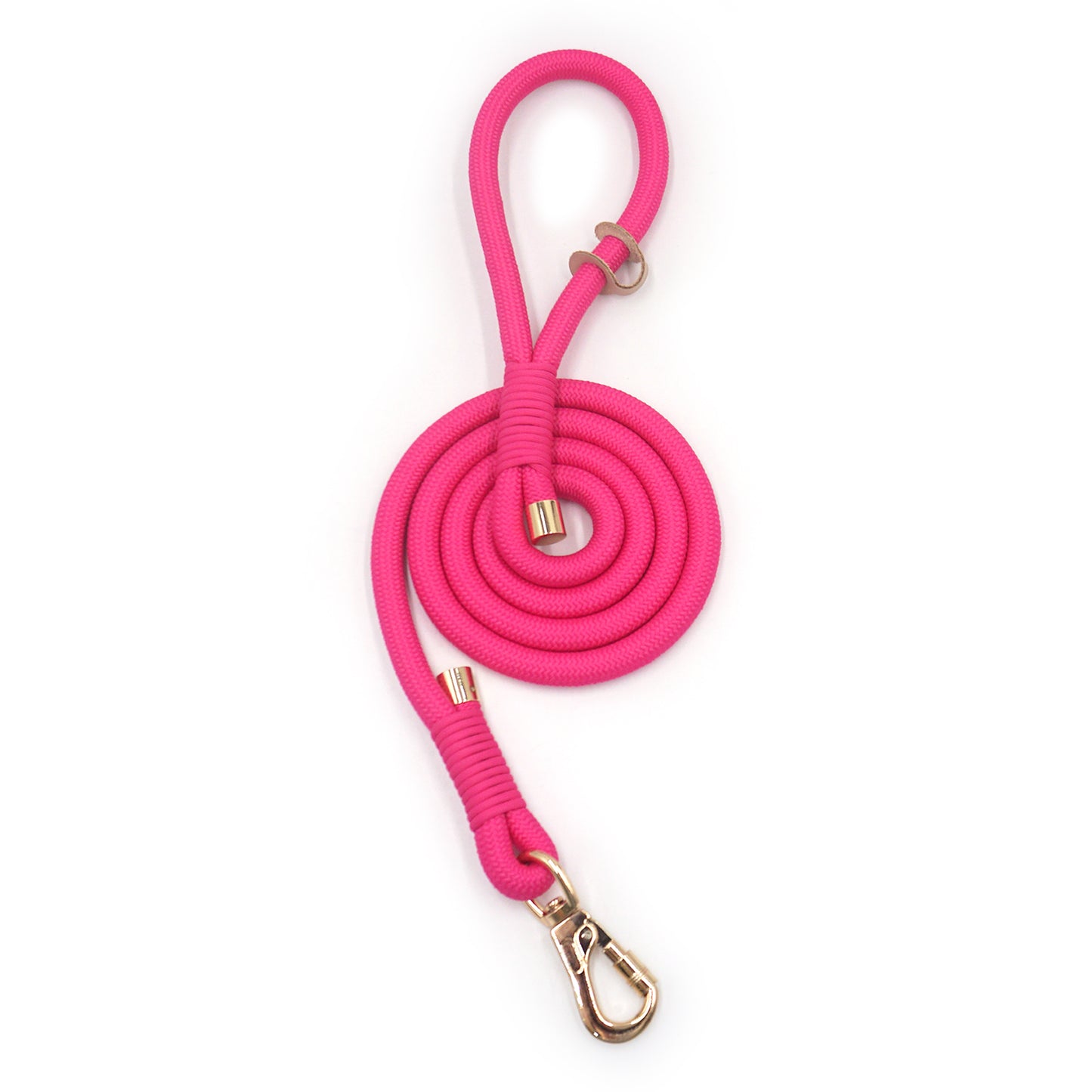 Hand-Woven Round Super Tension Dog Leash