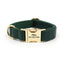 Personalized Leather Dog Collars - Customized Laser Engraved Pet Collar