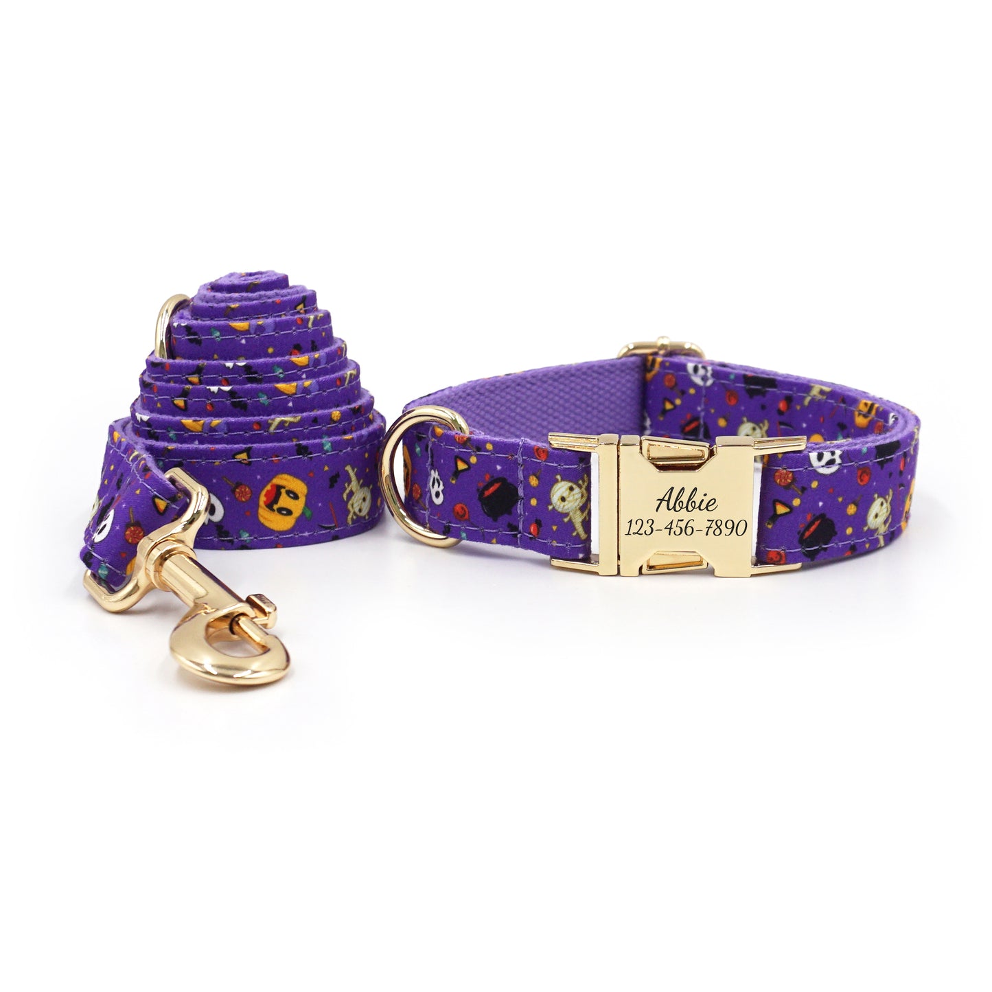 Personalized Halloween Dog Collars