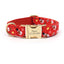 Personalized Christmas Dog Collars