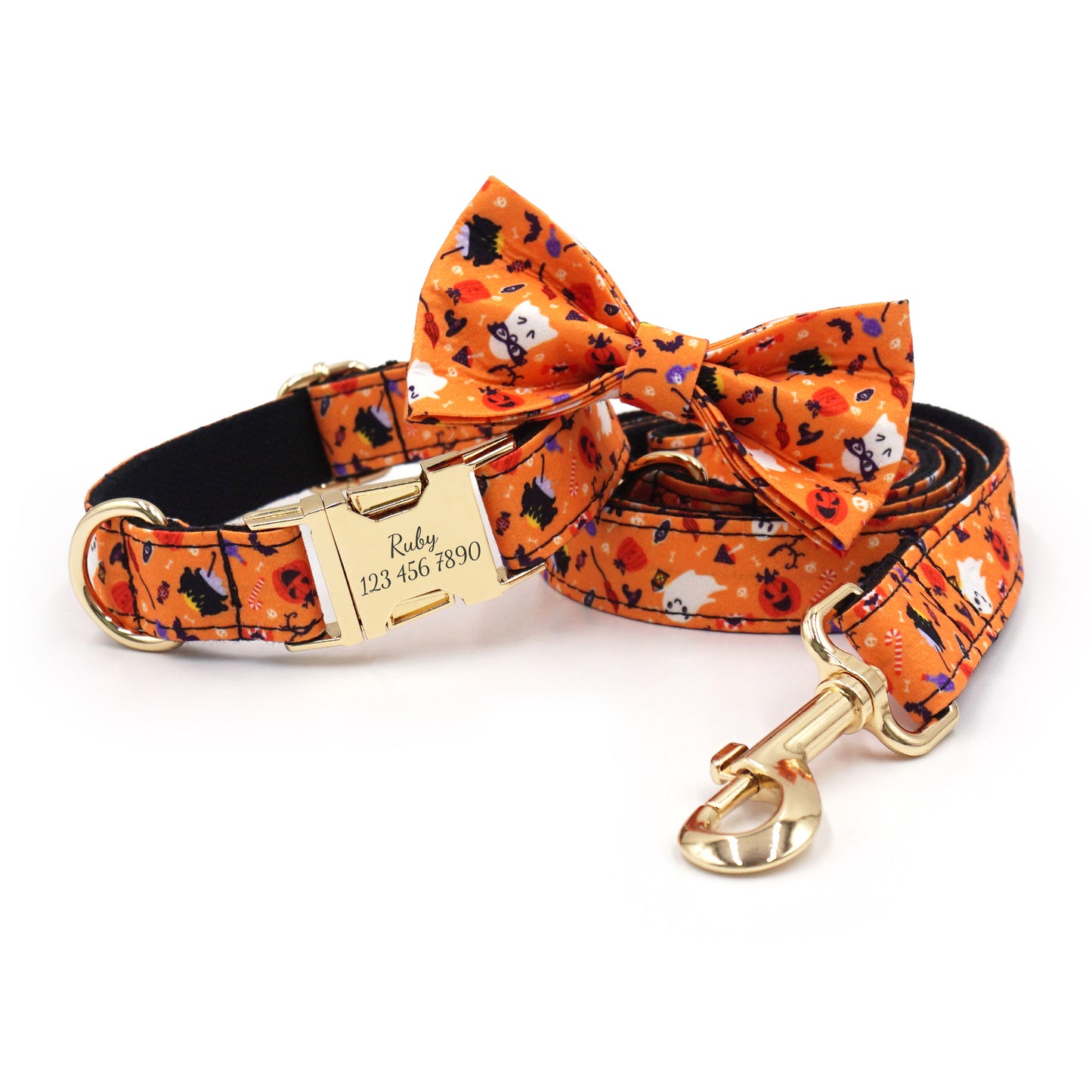 Personalized Halloween Dog Collars