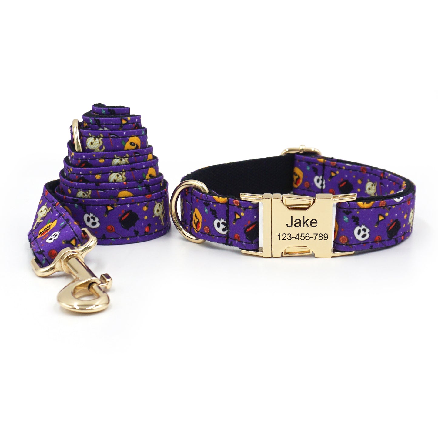 Personalized Halloween Dog Collars