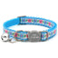 Colorful Print Adjustable Personalized Cat Collar with Bell - iTalkPet