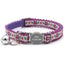 Colorful Print Adjustable Personalized Cat Collar with Bell - iTalkPet