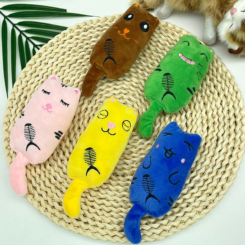 5Pcs Catnip Toy Bite Resistant Chew Toys for Cat