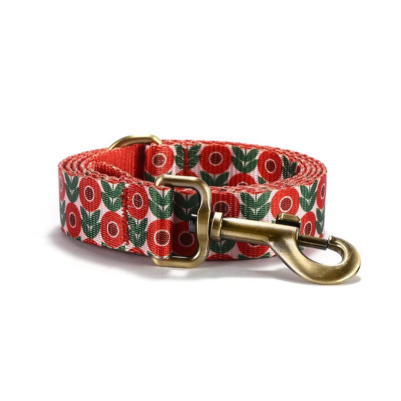 Sunflower Personalized Dog Collar with Leas & Bow tie Set - iTalkPet