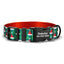 Christmas Hat Personalized Dog Collar with Leas & Bow tie Set - iTalkPet