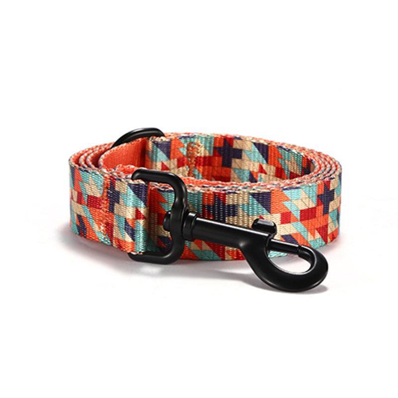 Desert Dunes Personalized Dog Collar with Leas & Bow tie Set - iTalkPet