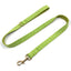 Green Velvet Personalized Dog Collar Leash Harness Bowtie Poop Bag Set - iTalkPet