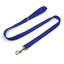 Navy Stripe Velvet Personalized Dog Collar Leash Harness Bowtie Poop Bag Set - iTalkPet