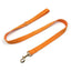 Orange Stripe Velvet Personalized Dog Collar Leash Harness Bowtie Poop Bag Set - iTalkPet