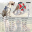 Reflective Nylon Adjustable Custom Dog Harness Vest NO PULL with 5Ft Leash Set - iTalkPet
