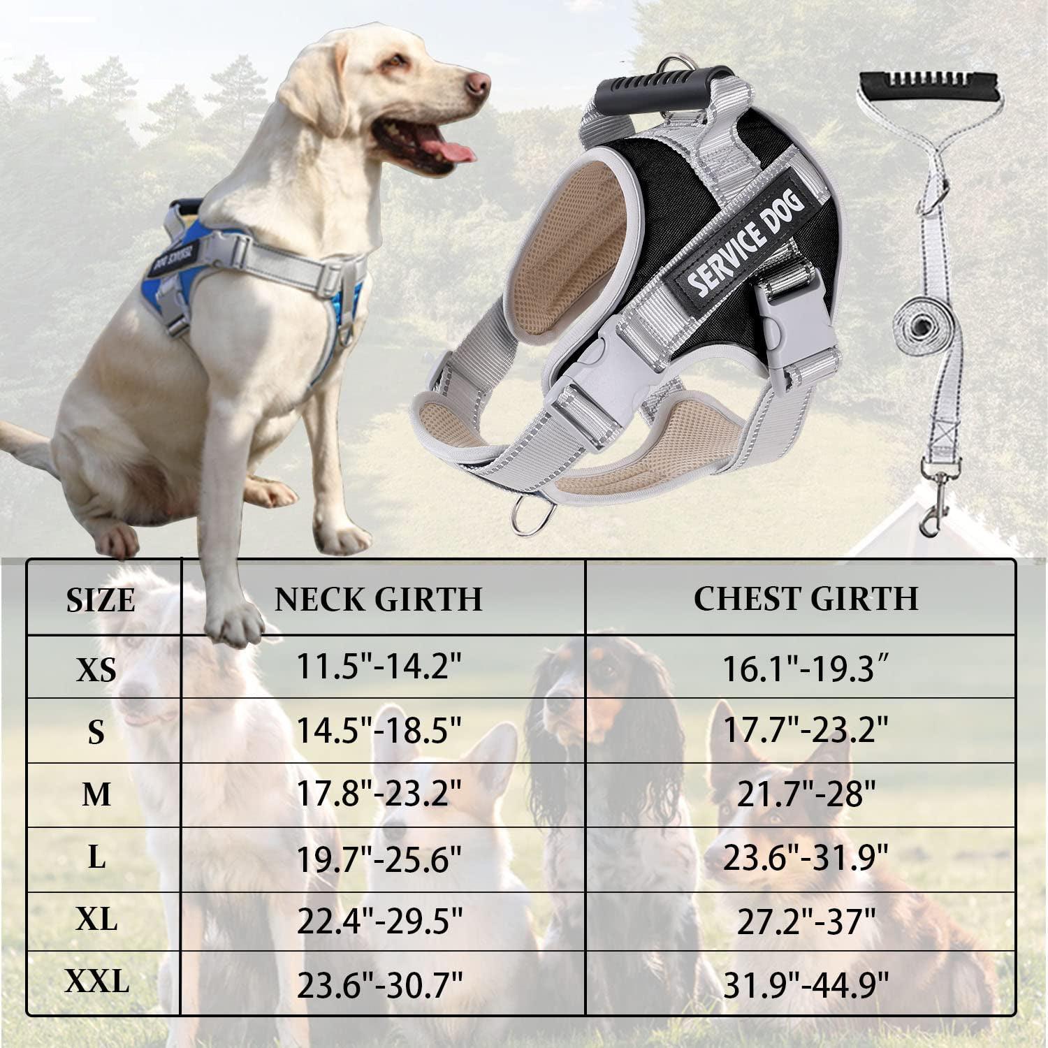 Reflective Nylon Adjustable Dog Harness Vest NO PULL - iTalkPet