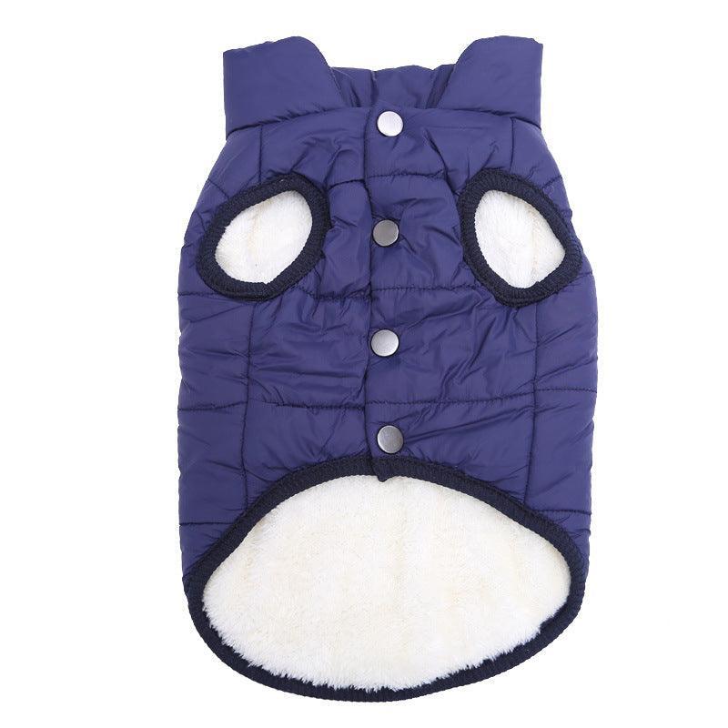 Soft Windproof Fleece Lined Warm Dog Jacket - iTalkPet