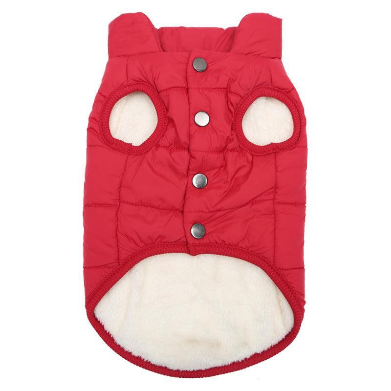 Soft Windproof Fleece Lined Warm Dog Jacket - iTalkPet