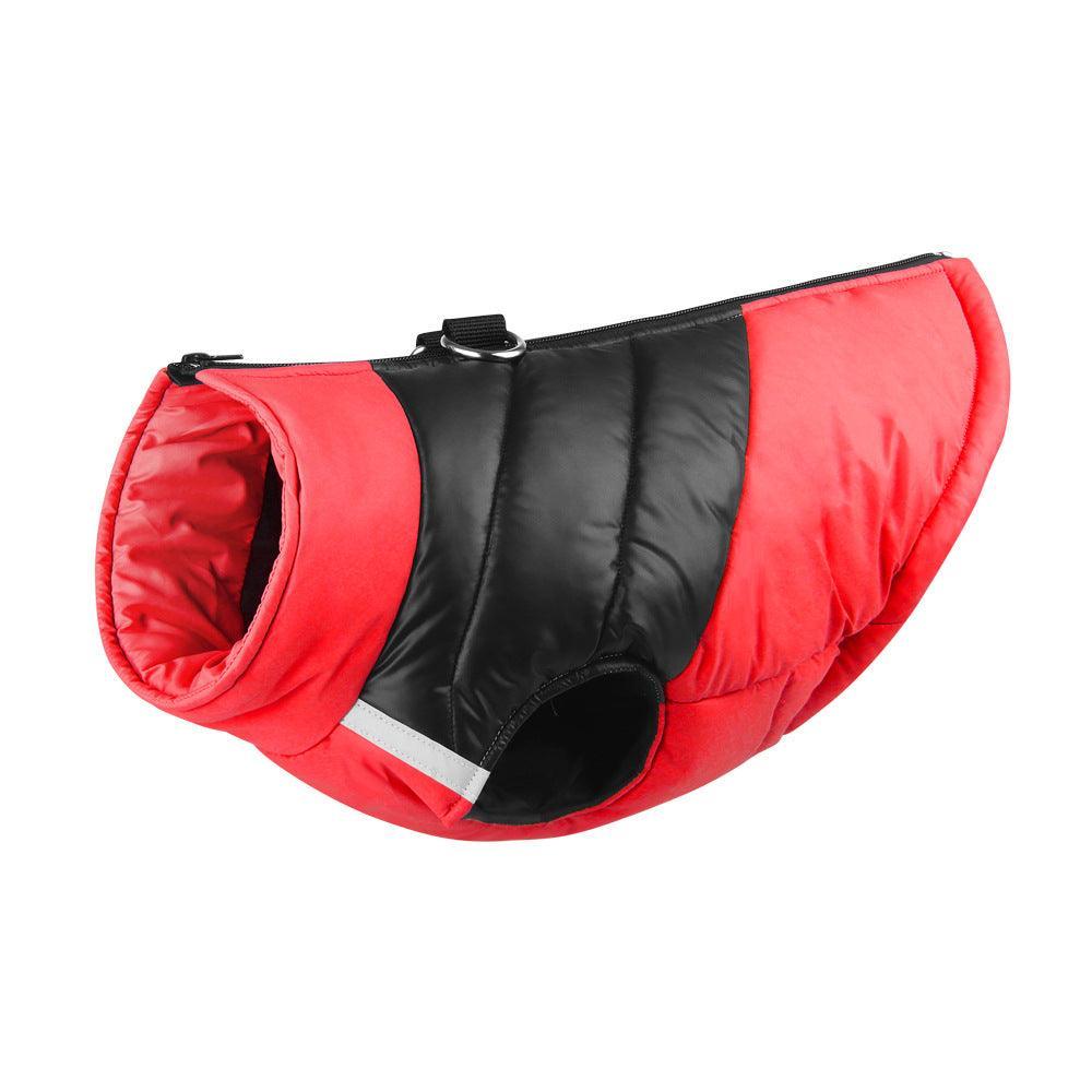 Windproof Snowsuit Dog Coat Winter Warm Pet Jacket - iTalkPet