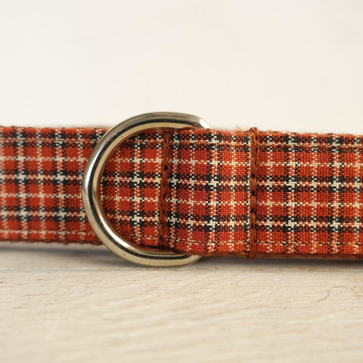 Gentle Plaid Personalized Dog Collar Set - iTalkPet