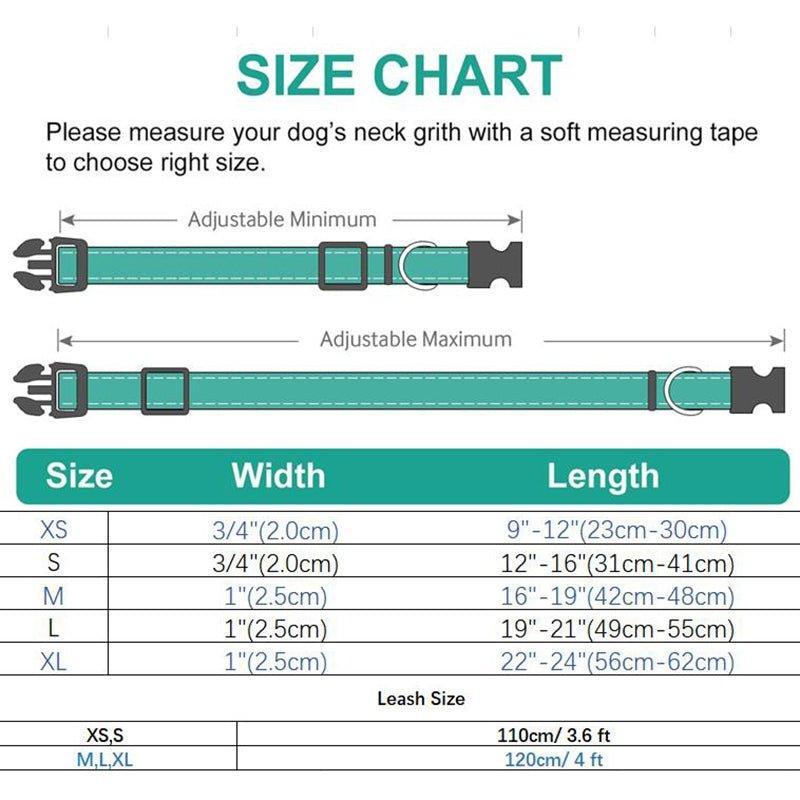 Gray Plaid Thickened Soft Custom Dog Collar Set - iTalkPet