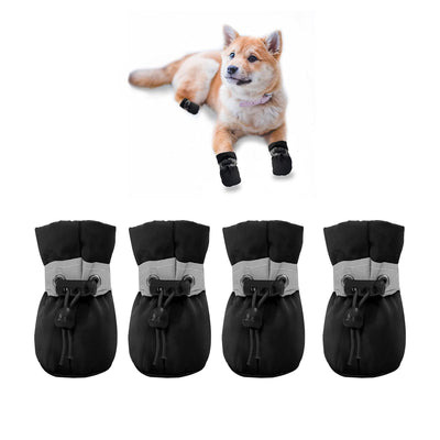 Protector with Reflective Strap Anti-Slip Dogs Boot 4PCS - iTalkPet